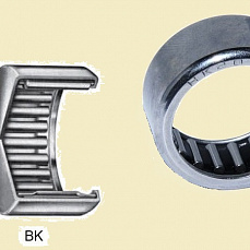 Роликовые игольчатые подшипники  серия НК, BK, BA